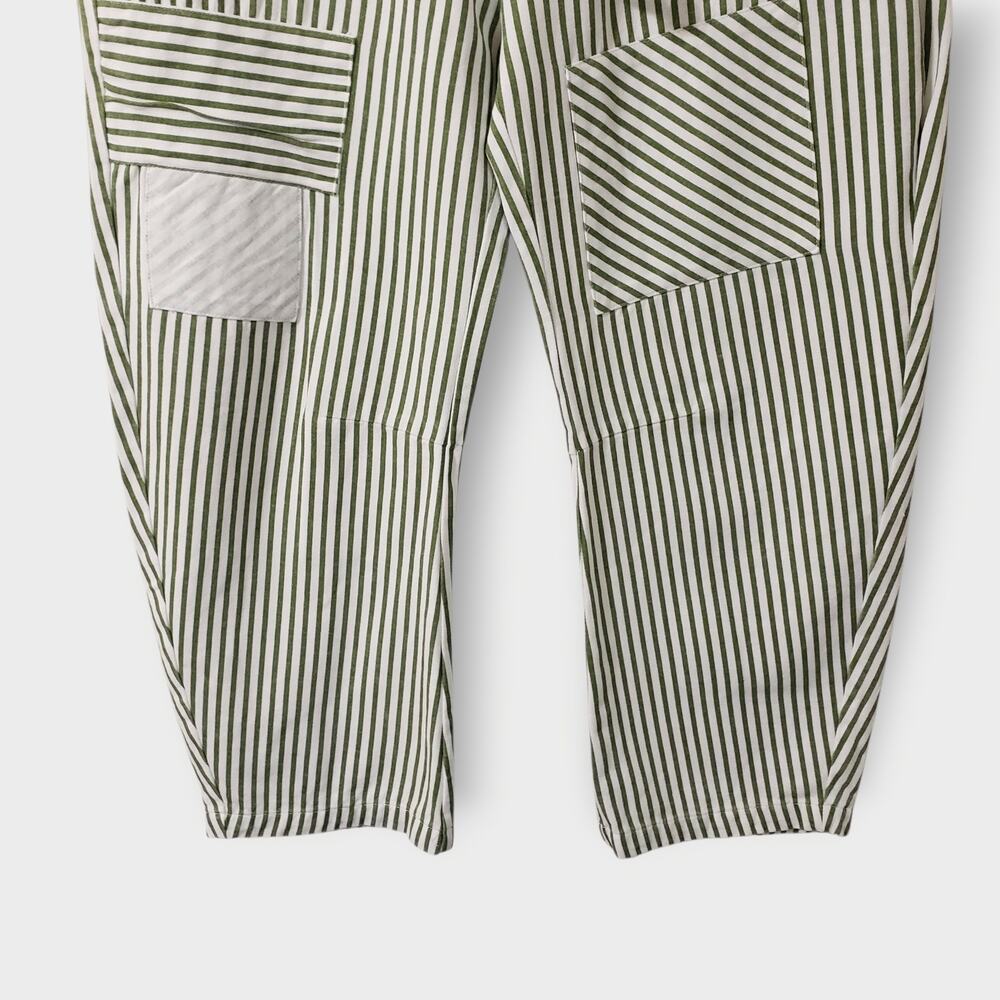 Striped barrel pants - Picture 3 of 13